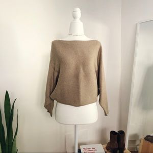 • Zara • Batwing Boat Neck Sweater